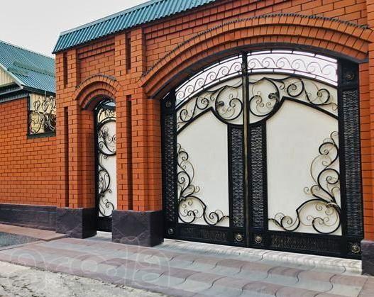 Изготовление ворот в кованом стиле